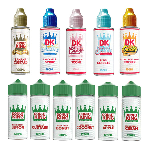 Donut King 100ml E liquid - Vape Nest Donut King 100ml E liquid - Vape Nest